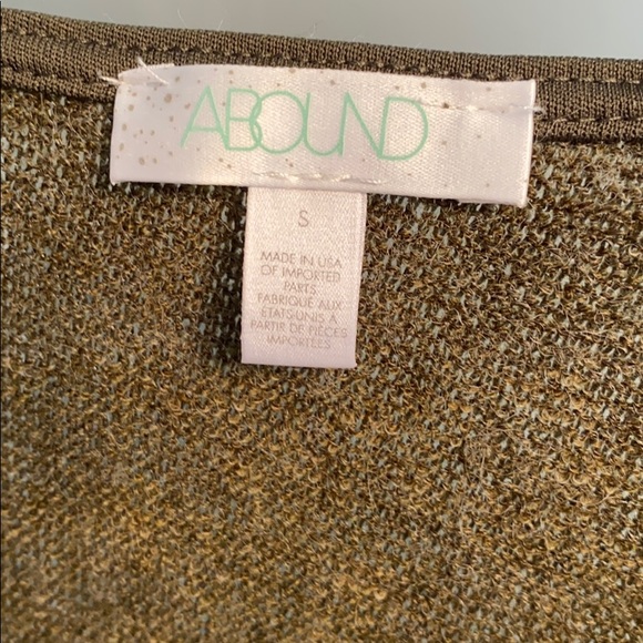 Abound V-Neck Dolman Pullover Sweater Olive Italy - Picture 5 of 7